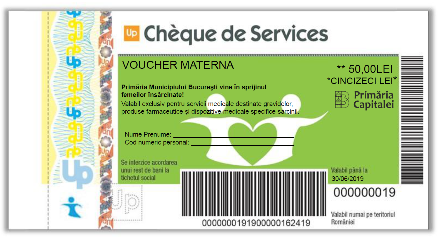 voucher materna Programul „Vouchere Materna București”
